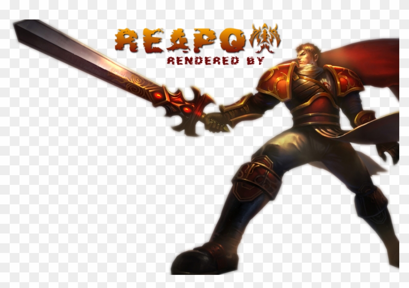 Garen Sanguine-[sigt - - League Of Legends Garen Clipart