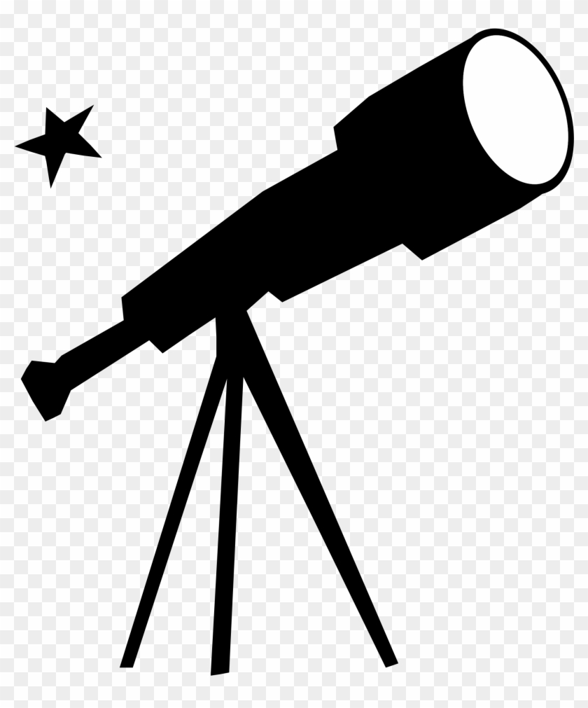 Icons Png Free Downloads - Transparent Telescope Clipart #5321229