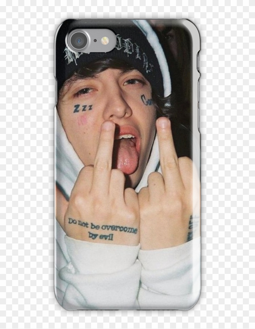 Lil Xan Rapper Betrayed Xanarchy Iphone 7 Snap Case - Lil Xans Tattoo On Hand Clipart #5321295