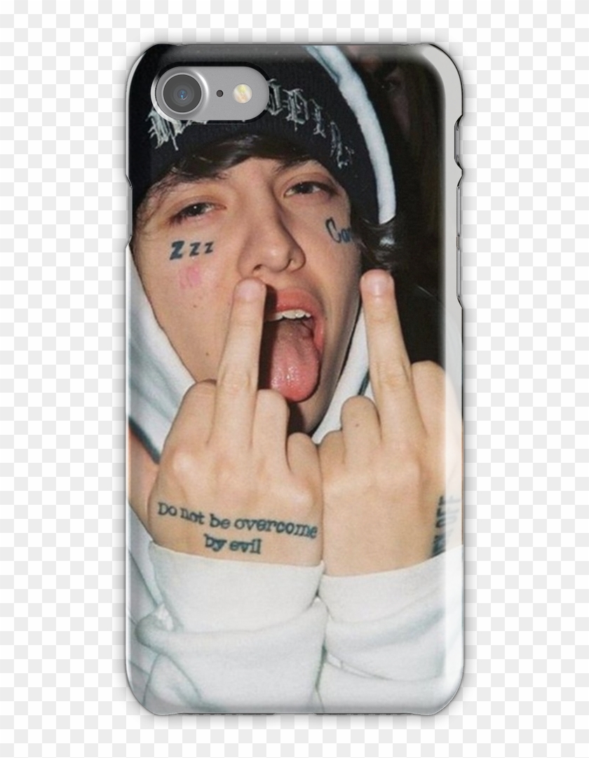 Lil Xan Rapper Betrayed Xanarchy Iphone 7 Snap Case - Lil Xans Tattoo On Hand Clipart #5321295