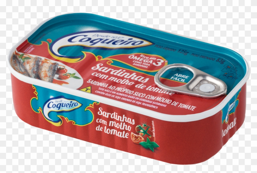Lata De Sardinha Coqueiro Clipart