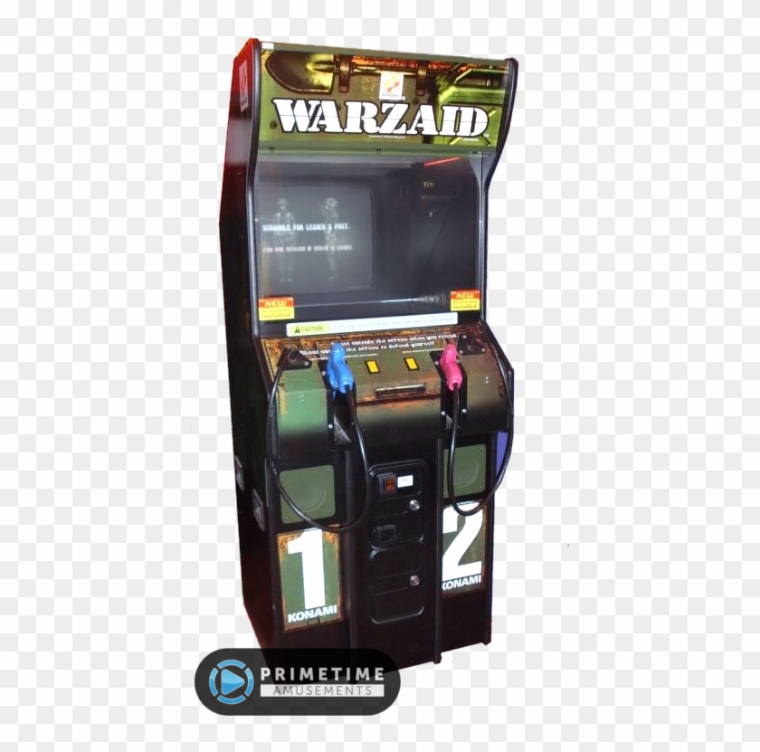 Warzaid Video Arcade Game By Konami - Video Game Arcade Cabinet Clipart