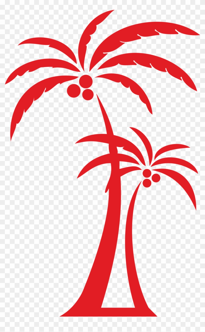 Simulador - Silhouette Coconut Tree Vector Clipart