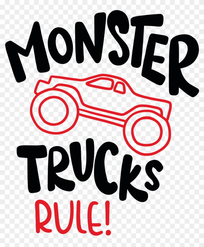 I Like Big Trucks I Cannot Lie Monster Trucks Shirt - Graphic Design Clipart #5322353