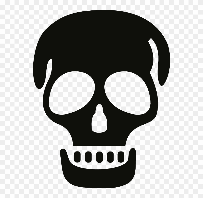 Caveira - Caveira Preto E Branco Desenho Clipart