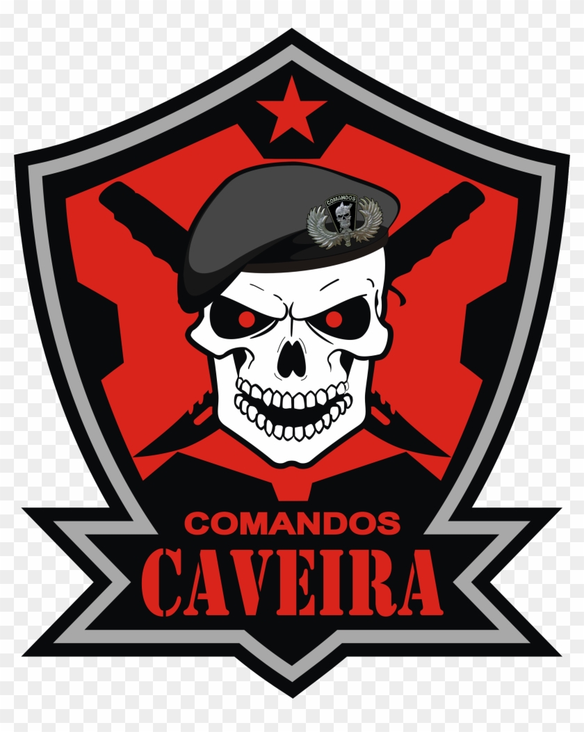 Comando Caveira Clipart
