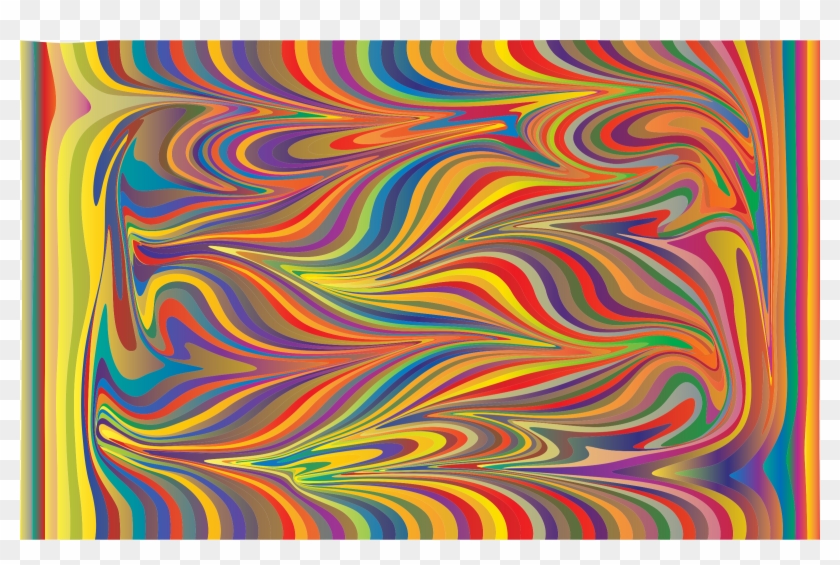 This Free Icons Png Design Of Million Degree Euphoria - Psychedelic Art Clipart