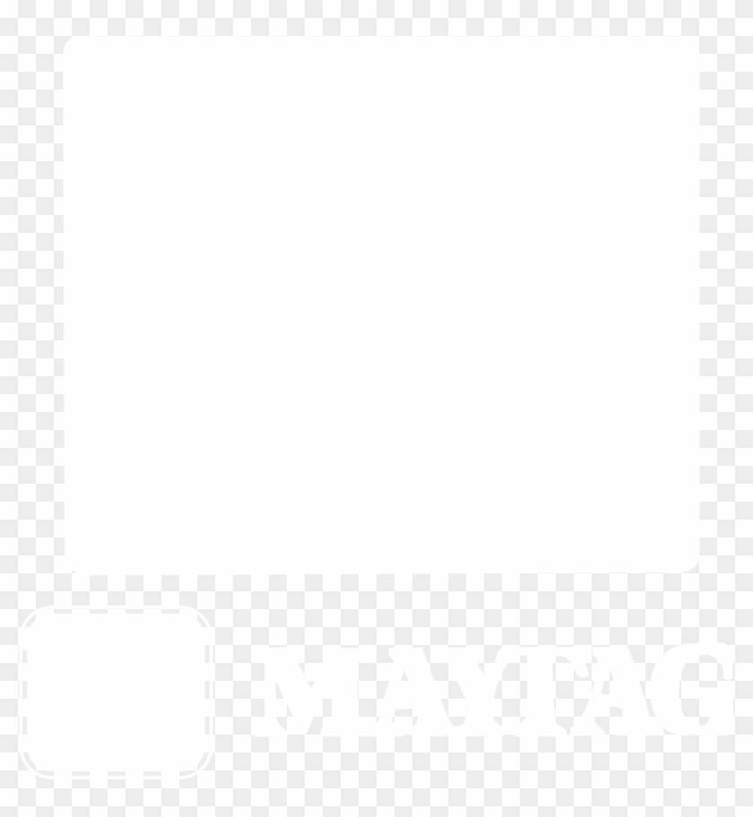 Maytag Logo Black And White - Transparent Adobe Logo White Png Clipart