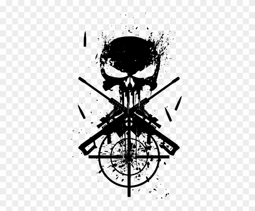 Punisher Skull Clipart #5322926