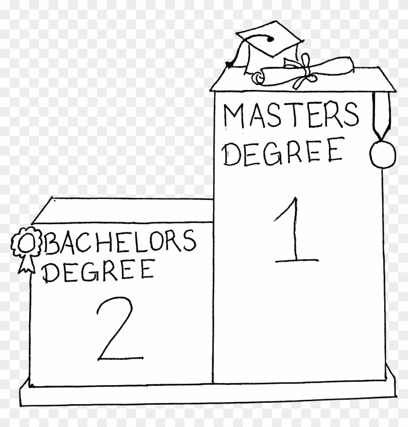 Is A Bachelor's Degree Enough Or Only The First Step - Illustration Clipart #5323125