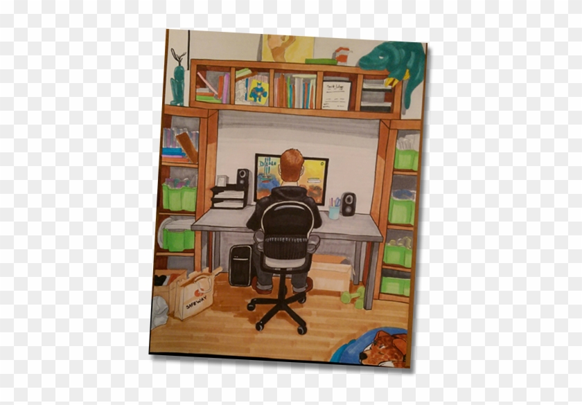Online Illustration Classes - Chair Clipart #5323220