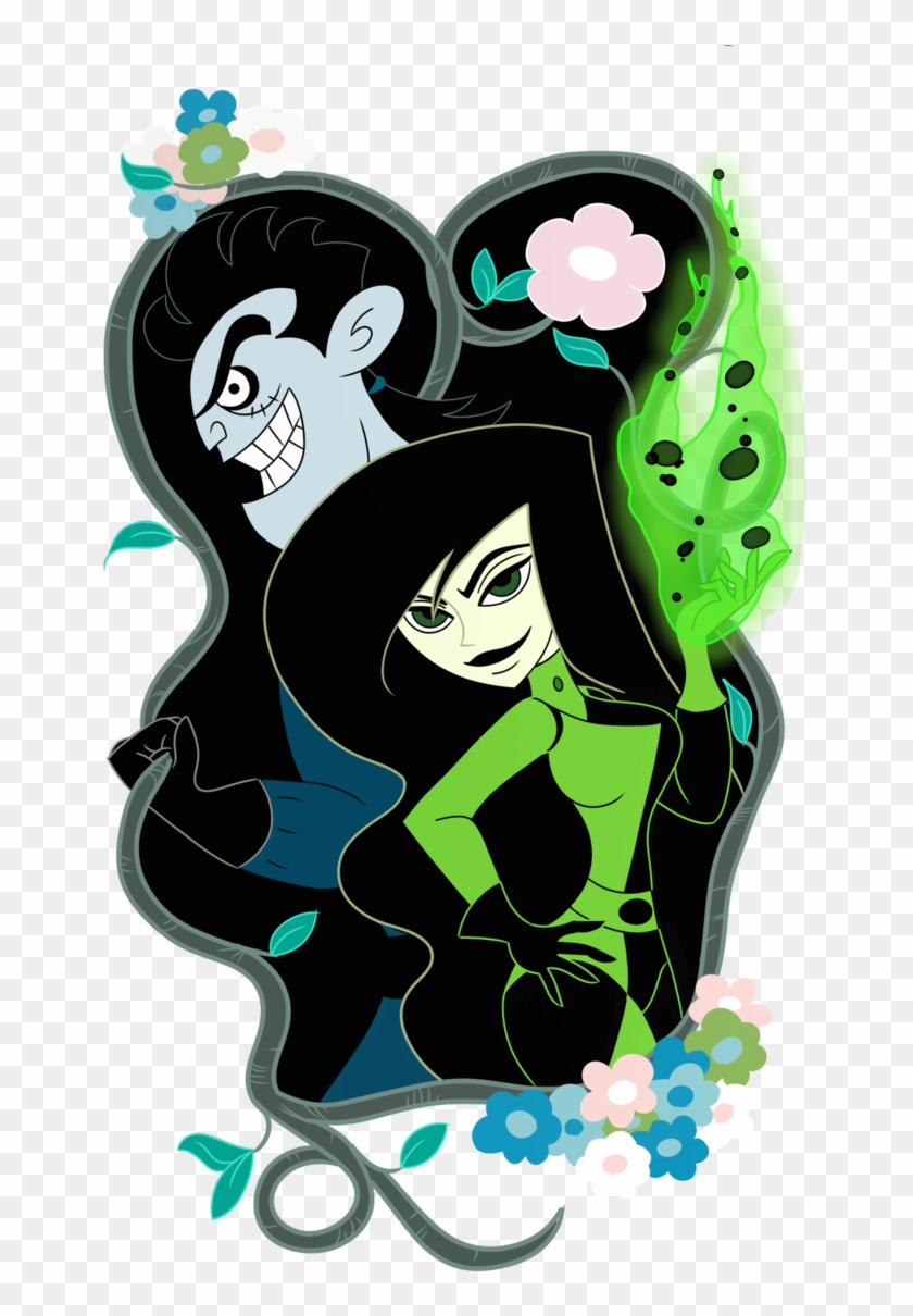Drakken And Shego Kim Possible And Ron, Cartoon Fan, - Kim Possible Shego Energy Clipart #5323289