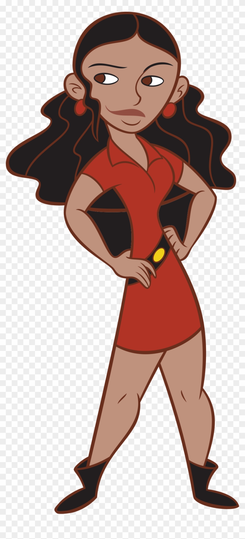 Athena Kim Possible Cartoon Clipart