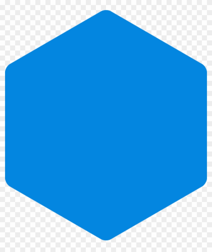Europe Programme - Blue Hexagon Transparent Clipart #5323371
