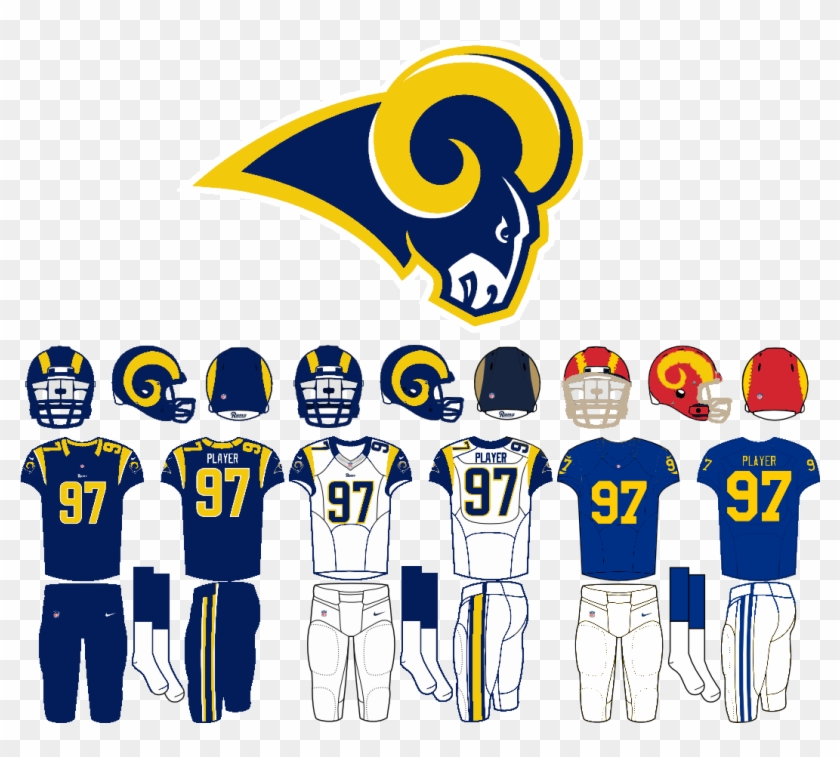 Indianapolis Season Nfl Rams Angeles Los 2018 Clipart - Los Angeles Rams - Png Download #5323688