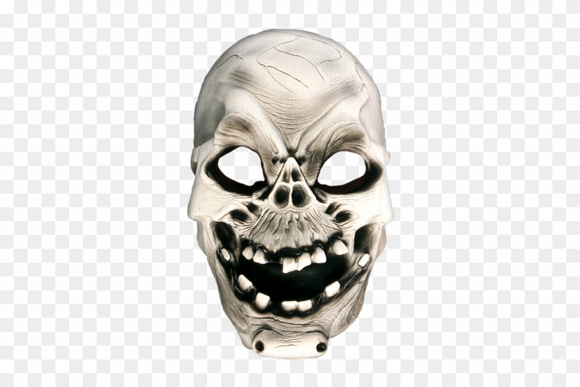 Máscara Caveira Inteira - Mascara Da Caveira Png Clipart