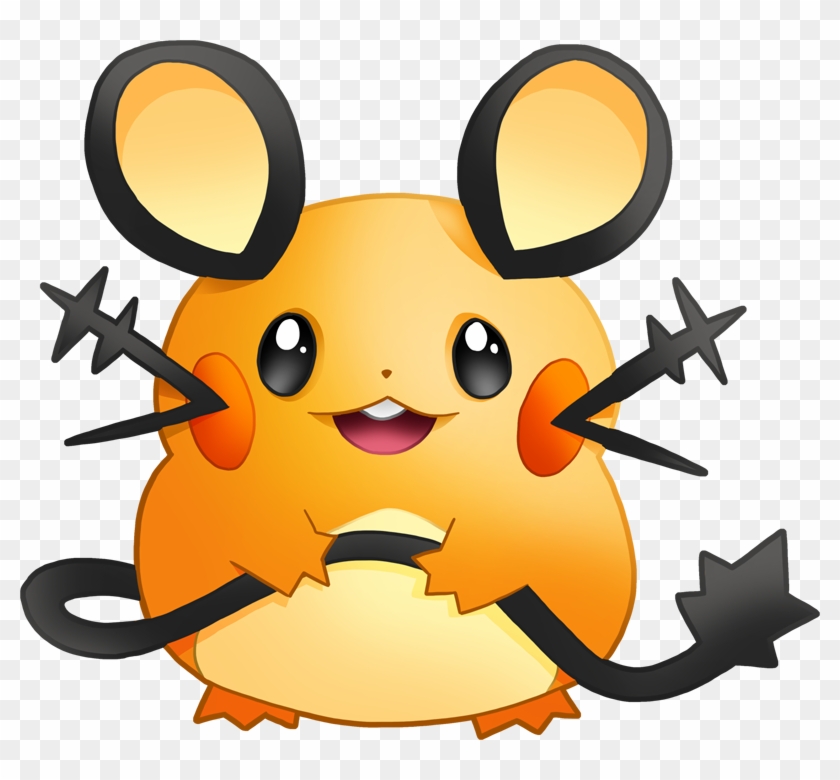 Pokemon Clip Yellow Orange - Pokemon Dedenne Png Transparent Png