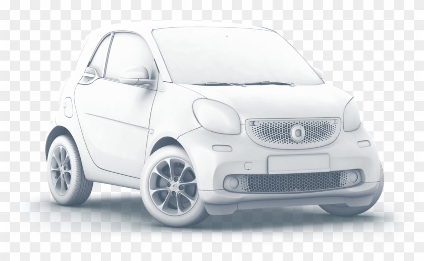 Smart Fortwo 2 Seats - City Car Clipart #5324270