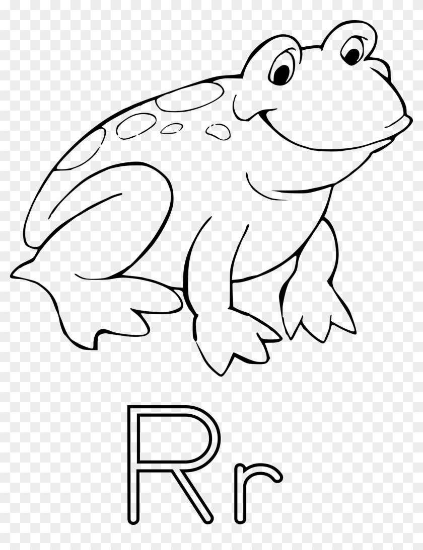 This Free Icons Png Design Of Letra R De Rana Para - Printable Pictures Of Frog Clipart
