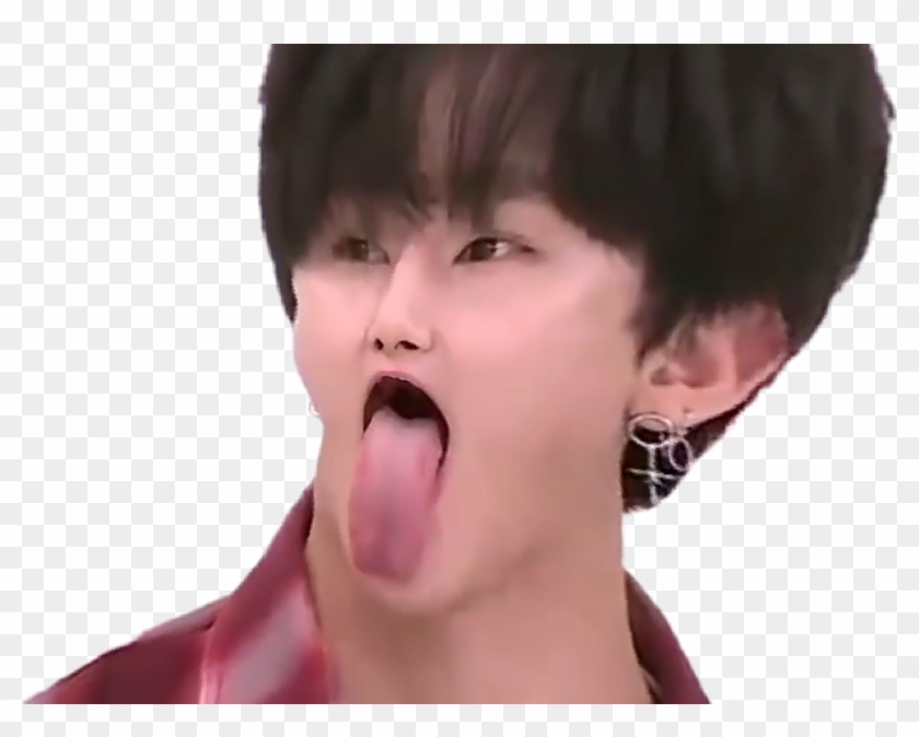#imchangkyun #monstax #memex #meme #wtf - Tongue Clipart