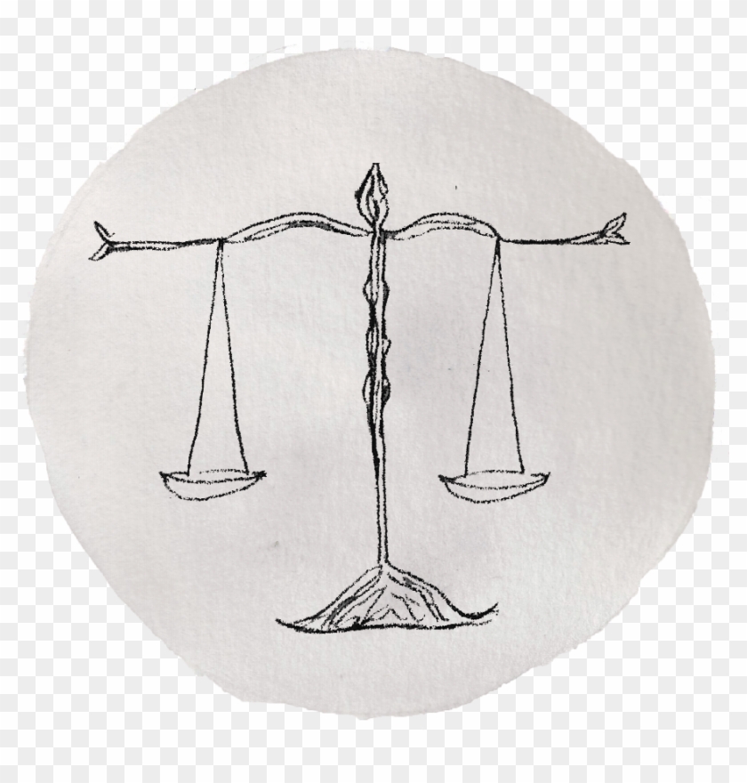 Libra - Sketch Clipart #5325317