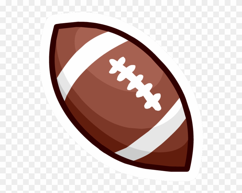 Balon De Futbol Americano Png - Club Penguin Football Clipart