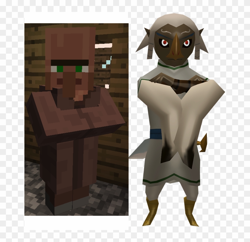Wk3ma ] - Minecraft Villager Clipart