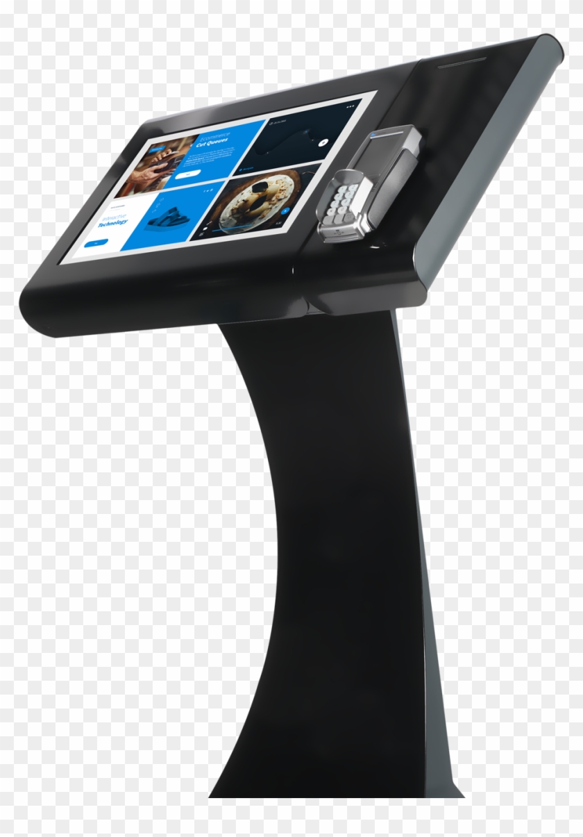 Our Self-service Kiosks Mean Enhanced Customer Engagement - Ipad Self Service Kiosk Clipart