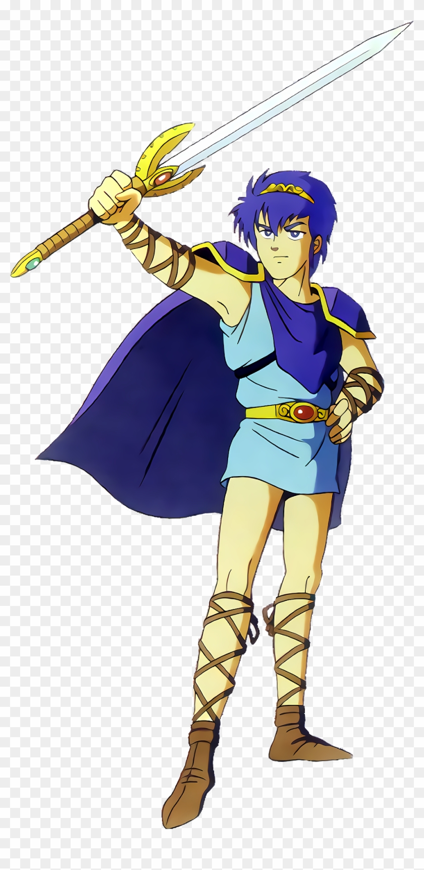 Super Smash Bros - Fire Emblem Original Marth Clipart