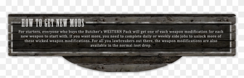 How To Get New Mods - Western Banner Png Clipart