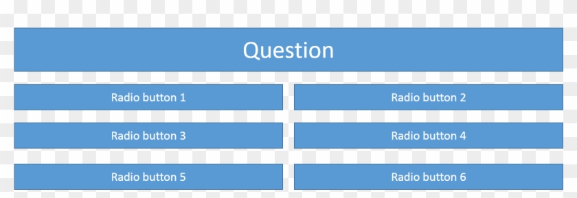 Reallign Radio Buttons In Html Form According To Device - According Html Clipart