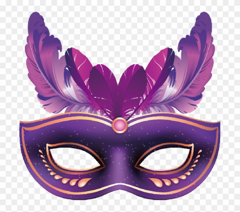 Mascara Antifaz Violeta Venecia , Png Download - Transparent Background Masquerade Png Mask Clipart