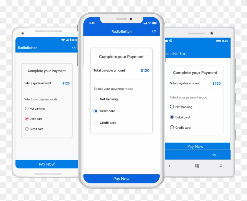 Radiobutton Image - Xamarin Forms Data Form Clipart