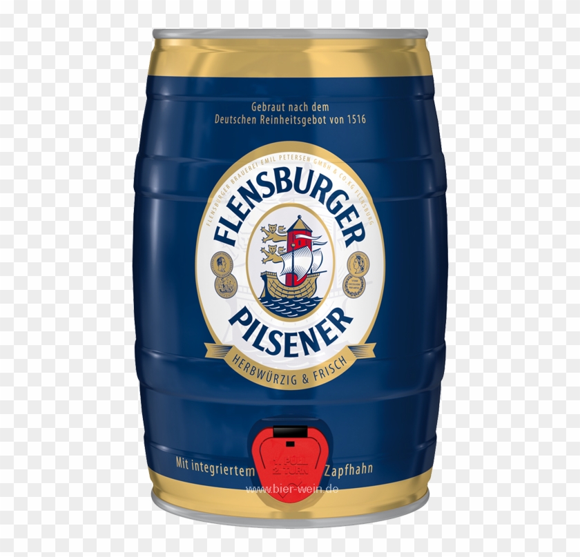 Flensburger Pilsener German Beer Keg 5000 Ml / 500 - Flensburger Brauerei Clipart #5328103