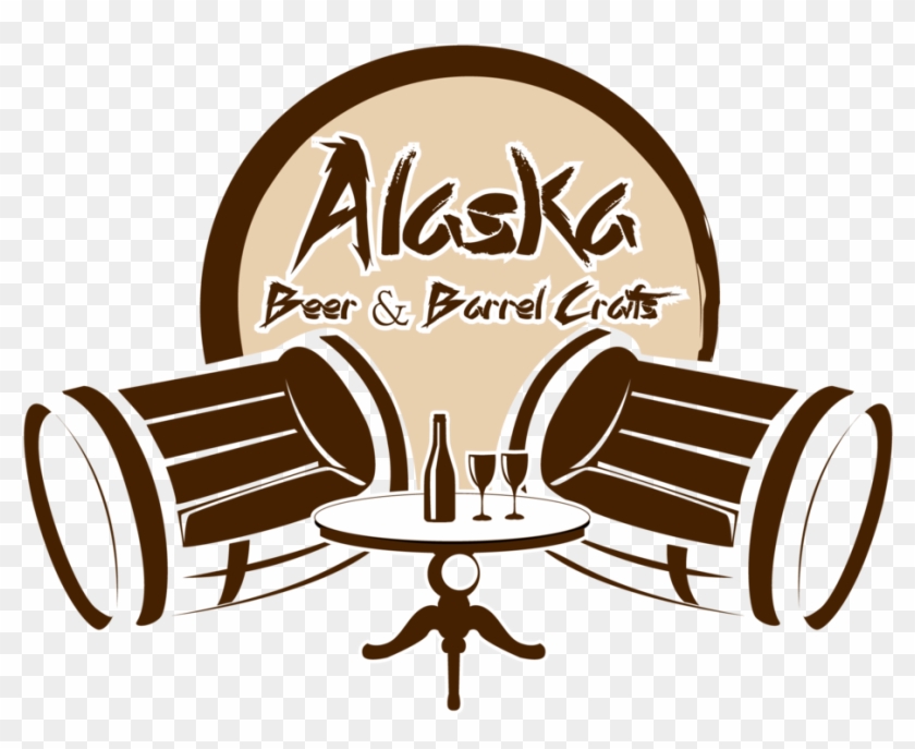 Clip Black And White Anchorage Brewing Company Cork - Illustration - Png Download