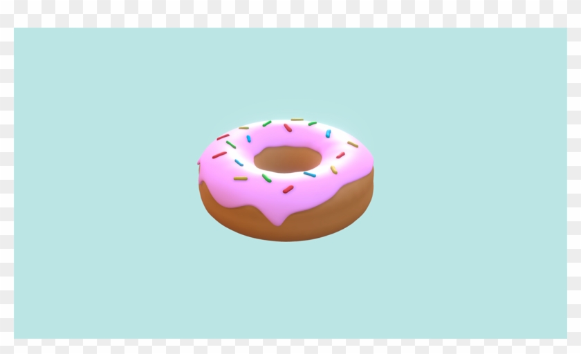 Scultp An Iced Donut Free Zbrush Tutorial - Ciambella Clipart #5328301