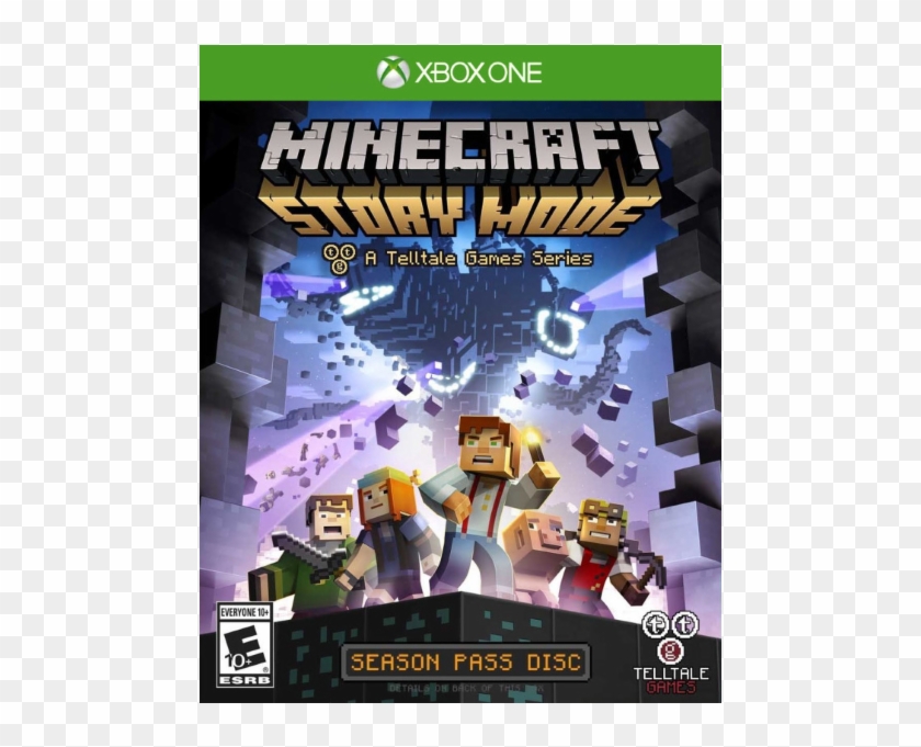 Story Mode - Minecraft Story Mode Xbox One Cover Clipart #5328489
