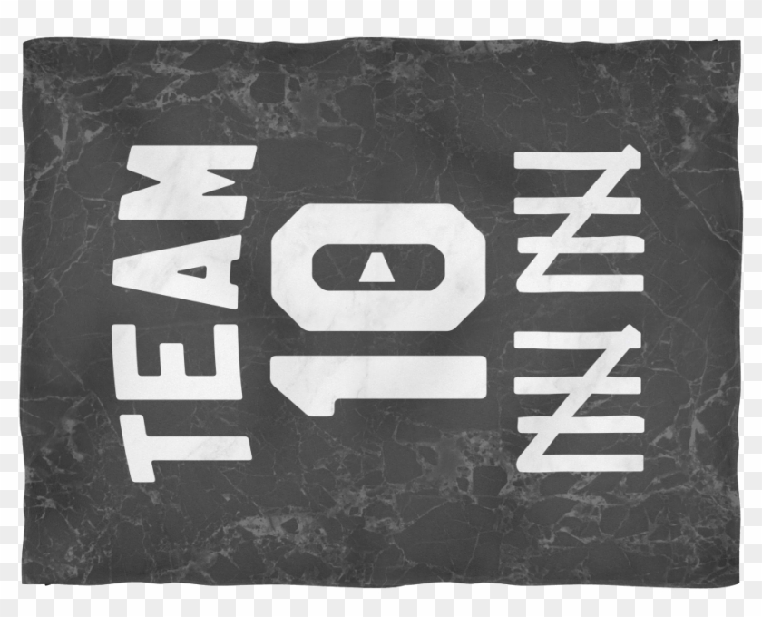 Team 10 Fleece Blanket Jake Paul Birthday, Chevrolet - Team 10 Logo Clipart #5328591