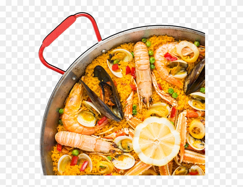 The Authentic Paella Brought To You By Azafrán Miami - Paella Clipart #5329639
