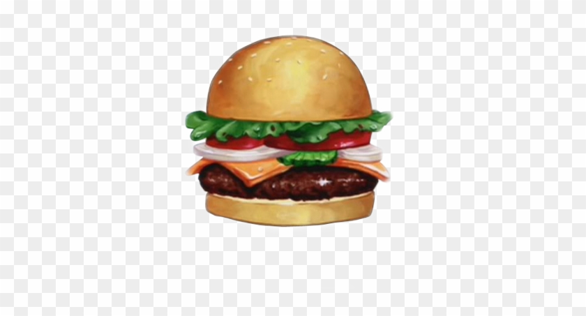 Krabby Patty - Krabby Patty Transparent Clipart
