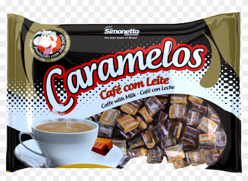 Caramelo Masticable Café De Leche - Chocolate Clipart #5329762