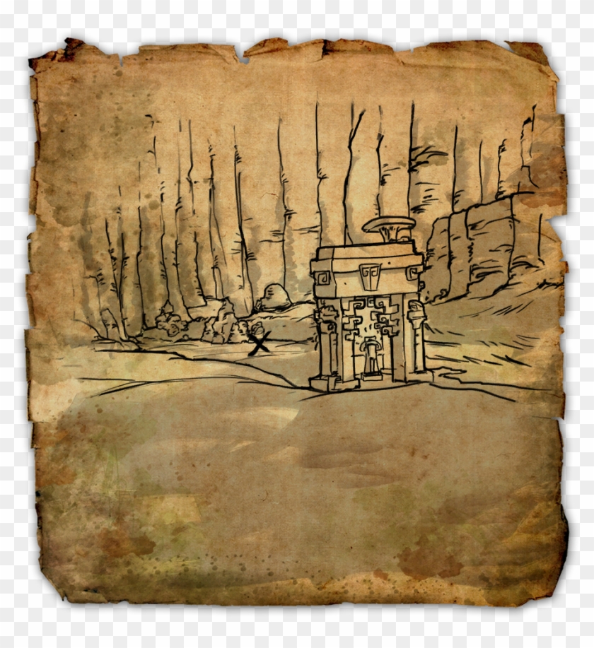 Bal Foyen Treasure Map I - Elder Scrolls Online Bal Foyen Treasure Map 1 Clipart
