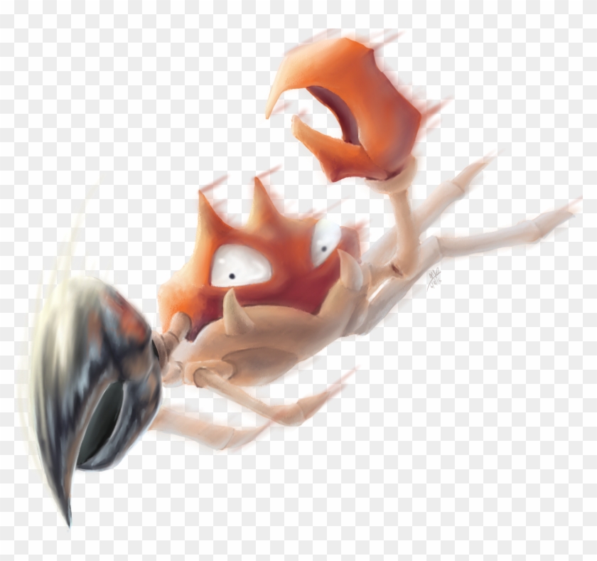 #098 Krabby Used Metal Claw And Crabhammer - Insect Clipart #5329831