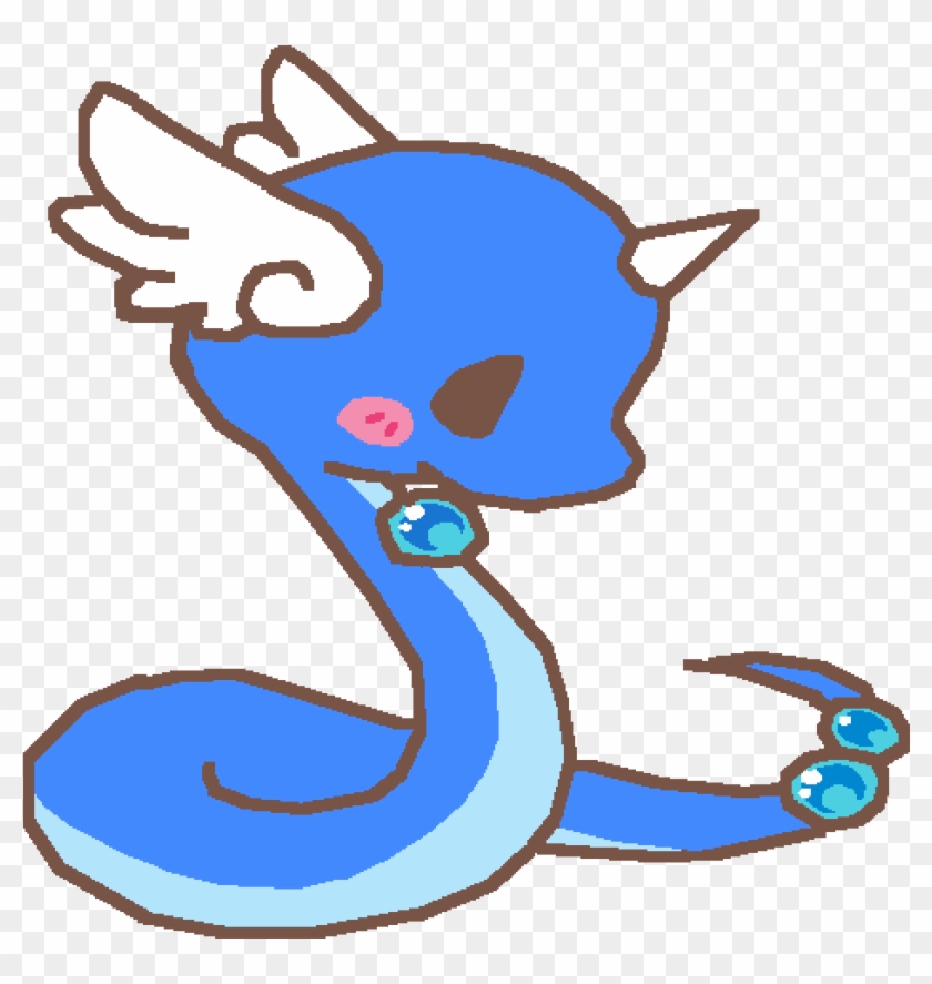 Dragonair - Dragonair Kawaii Clipart