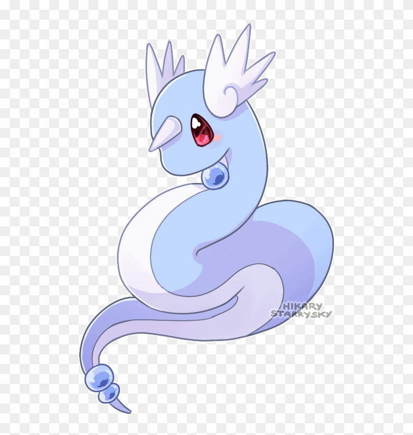 Chibi Dragonair - Cartoon Clipart