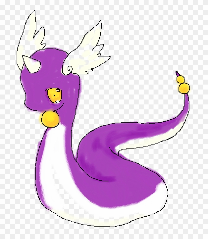 Shiny Dragonair - Cartoon Clipart