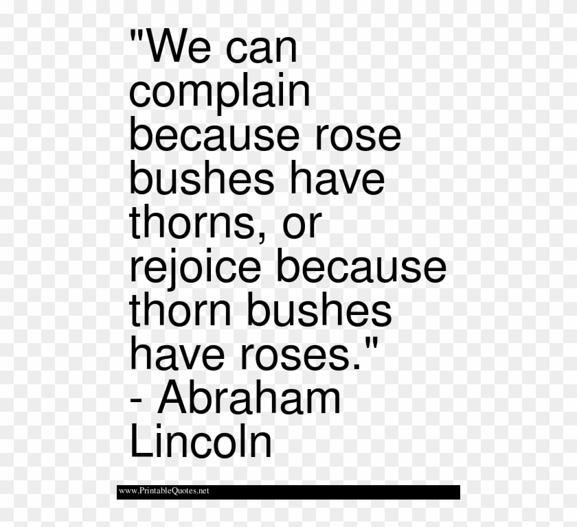 We Can Complain Because Rose Bushes Have Thorns, Or - Trendhopper Clipart