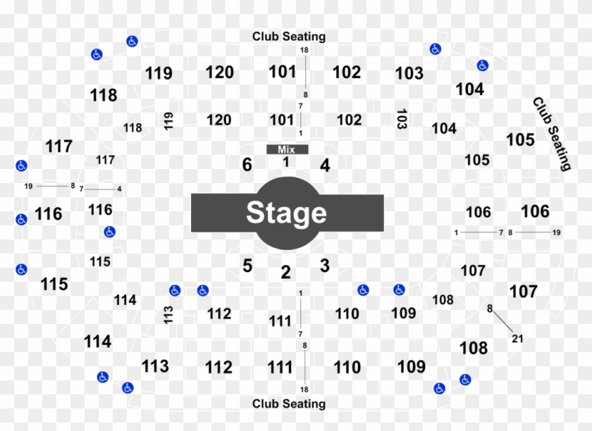 Event Info - K Rock Centre Seating Chart Clipart