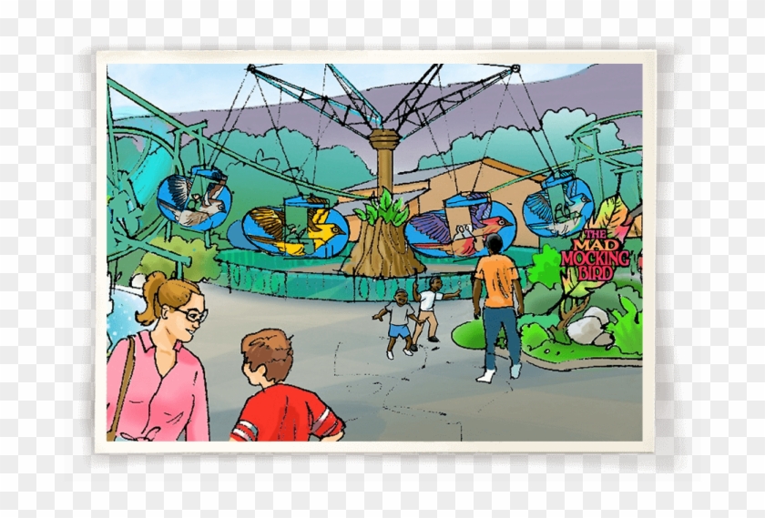 In Addition, Guests Will Be Able To Meet Certain Residents - Dollywood Wildwood Grove Clipart