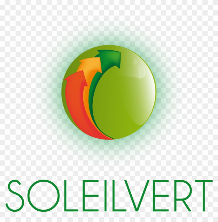 Soleil Vert Logo - Graphic Design Clipart